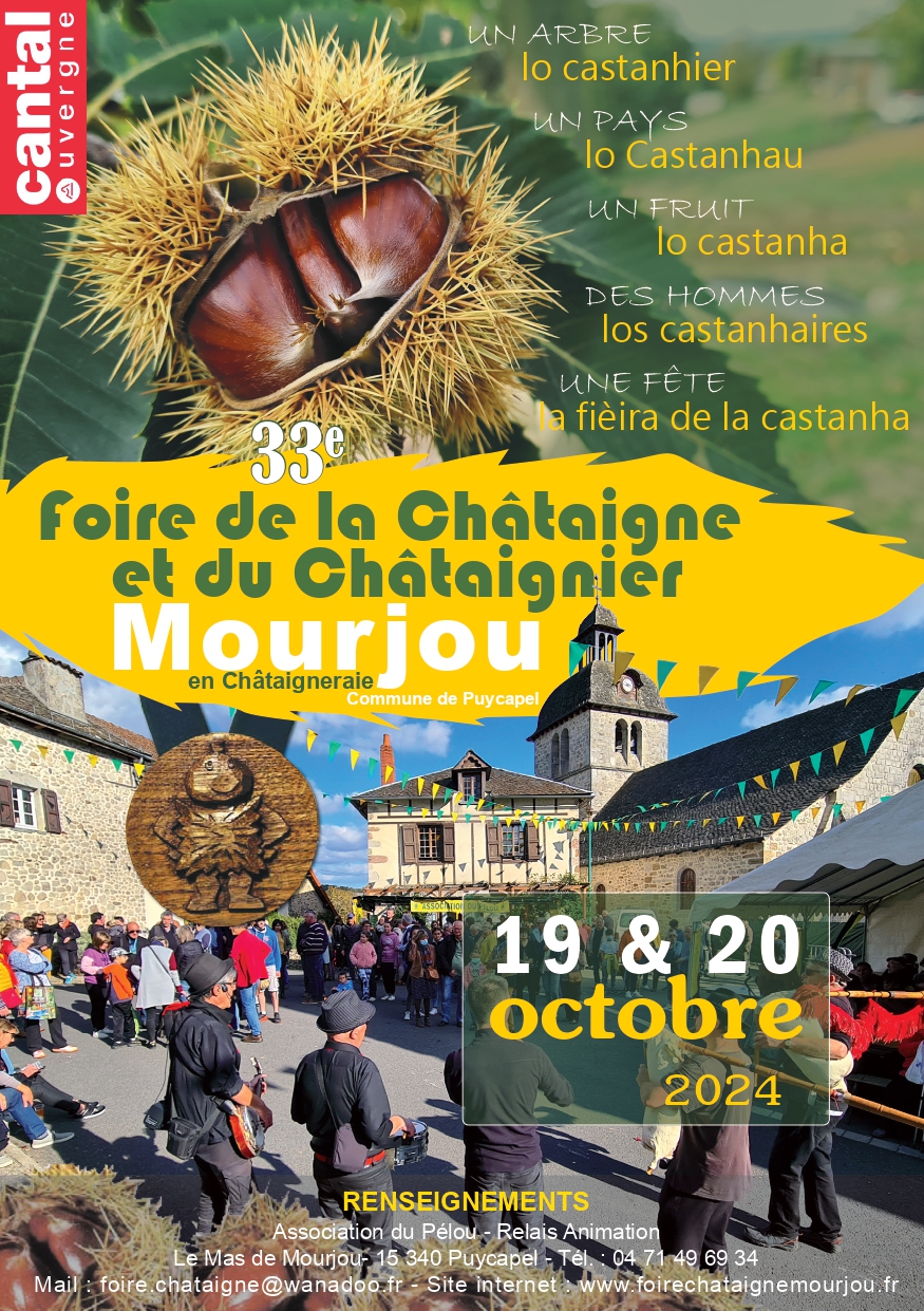 Foire De La Ch Taigne De Mourjou Cantal Et Octobre